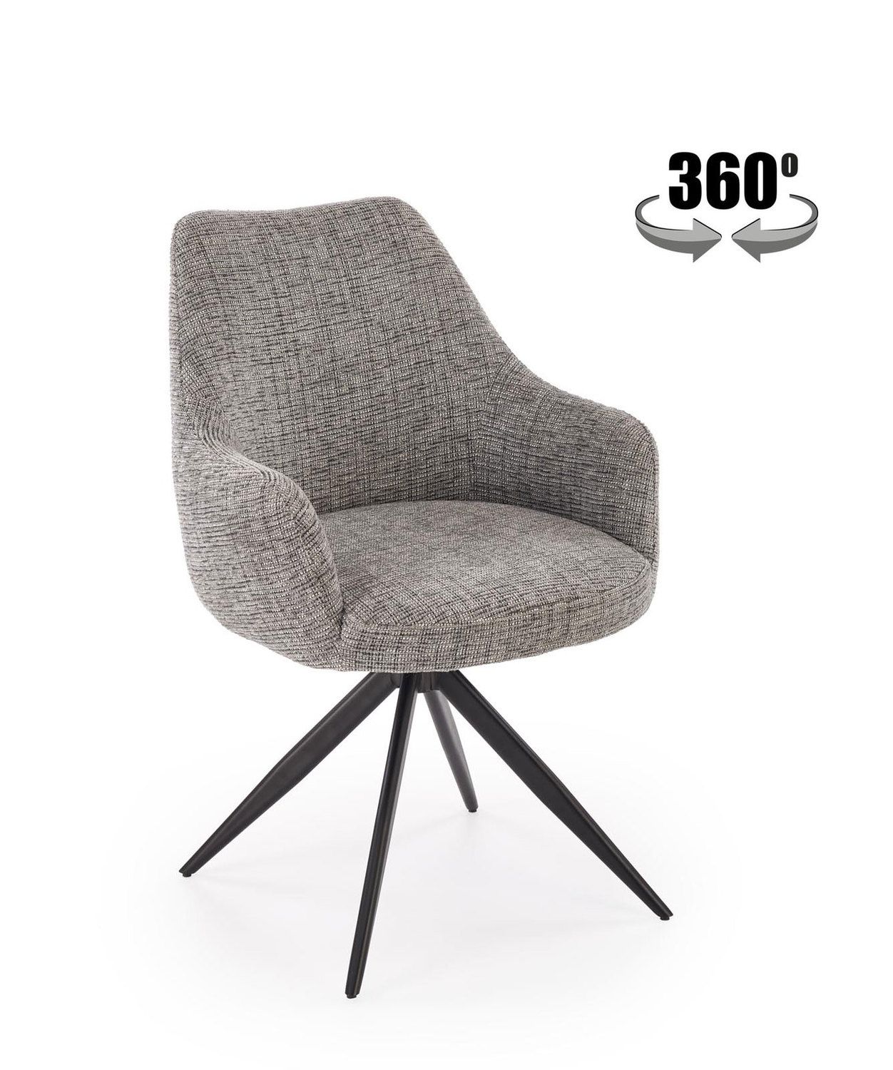 Jídelní židle K564 šedá