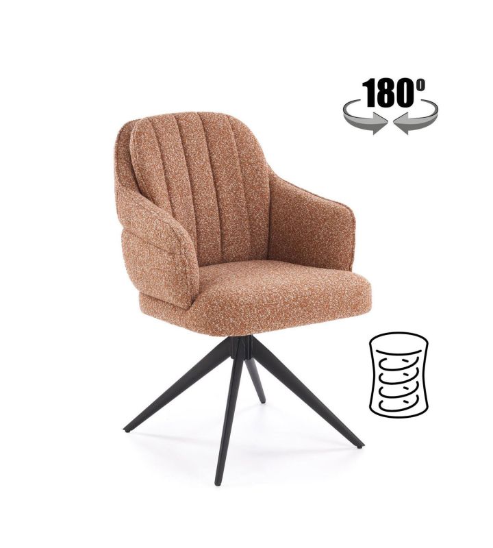 Jídelní židle K570 skořicová