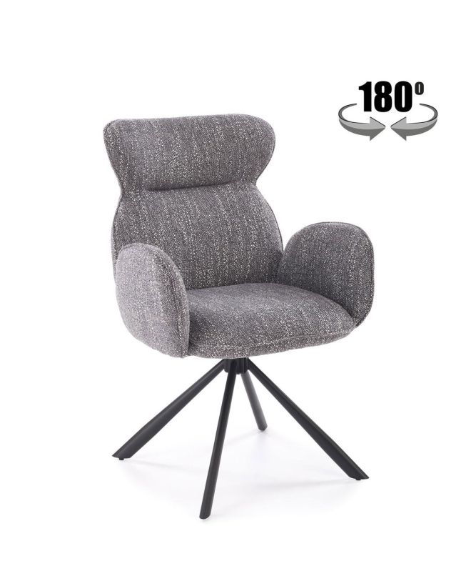 Jídelní židle K571 šedá