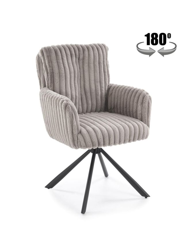 Jídelní židle K572 šedá