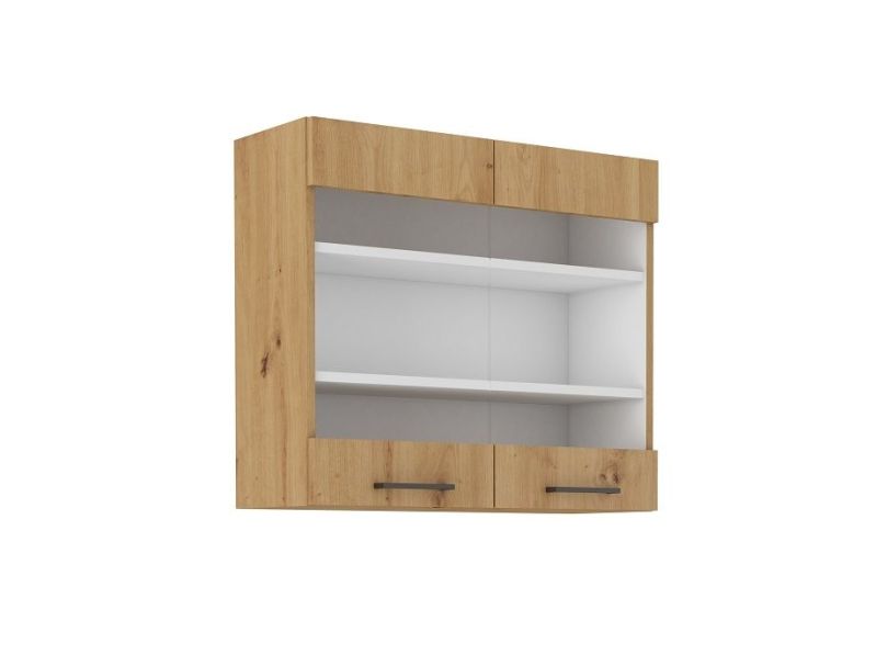 Horní prosklenná skříňka MODERNA 80 GS-72 2F