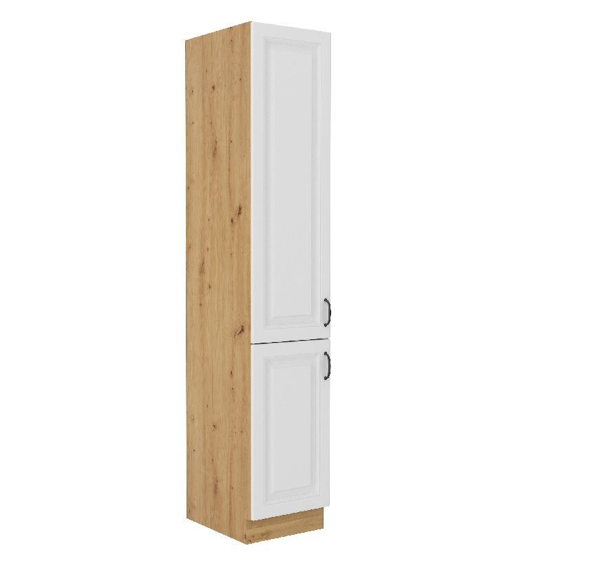 Vysoká potravinová skříň STILLO BÍLÁ / ARTISAN 40 DK-210 2F