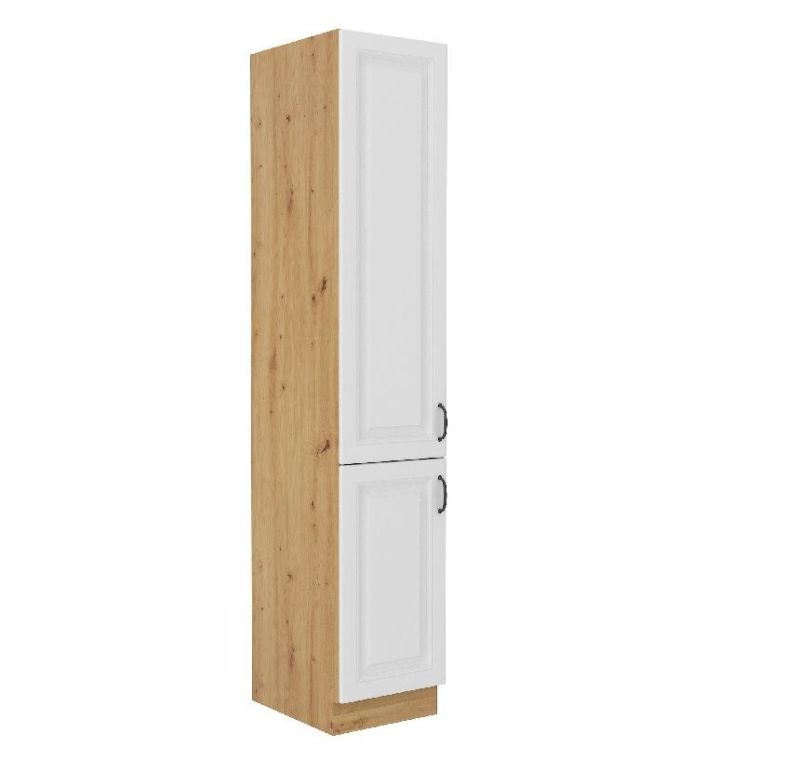 Vysoká potravinová skříň STILLO BÍLÁ / ARTISAN 40 DK-210 2F