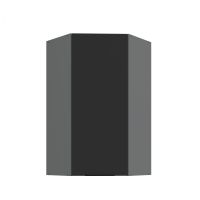 Horní rohová skříňka ARIA ANTRACIT 60x60 GN-108 1F (45°)