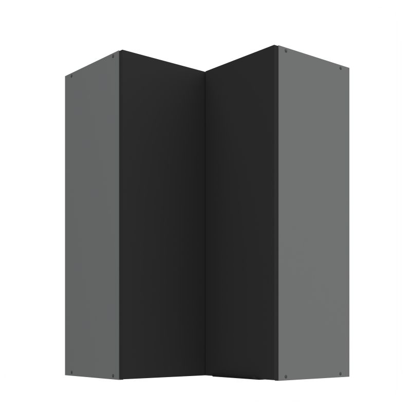 Horní rohová skříňka ARIA ANTRACIT 60x60 GN-90 2F (90°)
