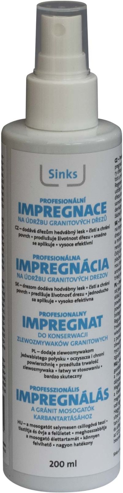 Sinks impregnace pro granitové dřezy