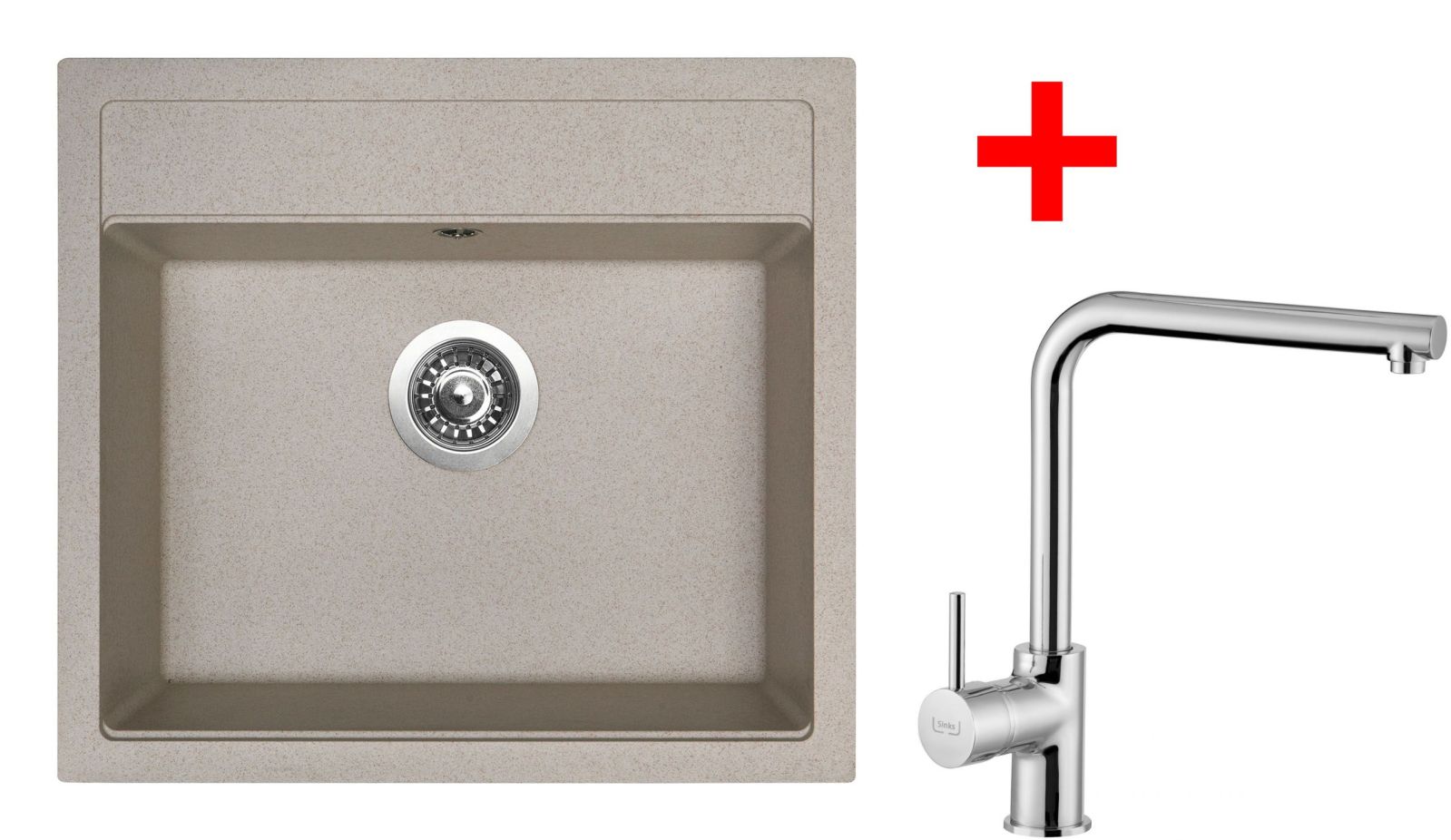 Sinks SOLO 560 Avena + ELKA lesklá