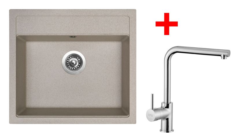 Sinks SOLO 560 Avena + ELKA lesklá