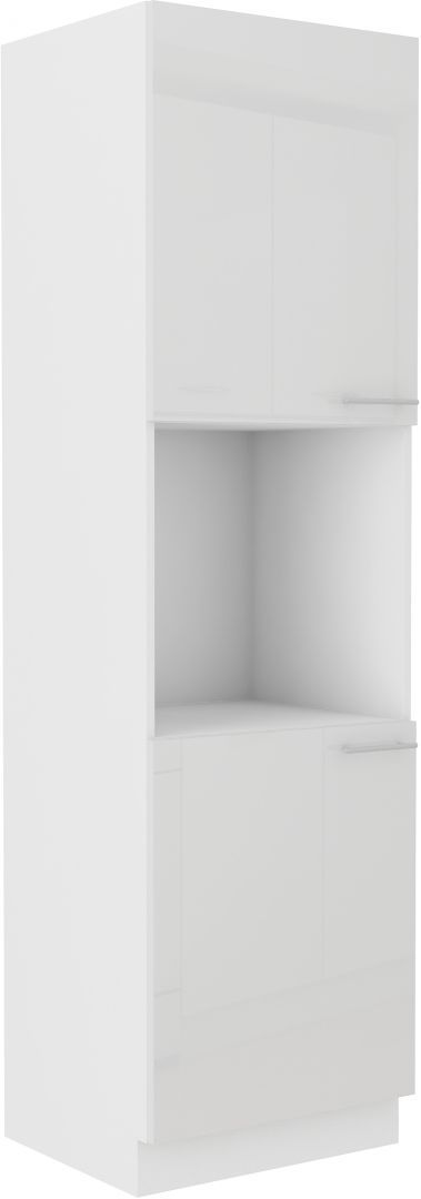 Vysoká skříň na vestavnou troubu LARA WHITE 60 DP-210 2F