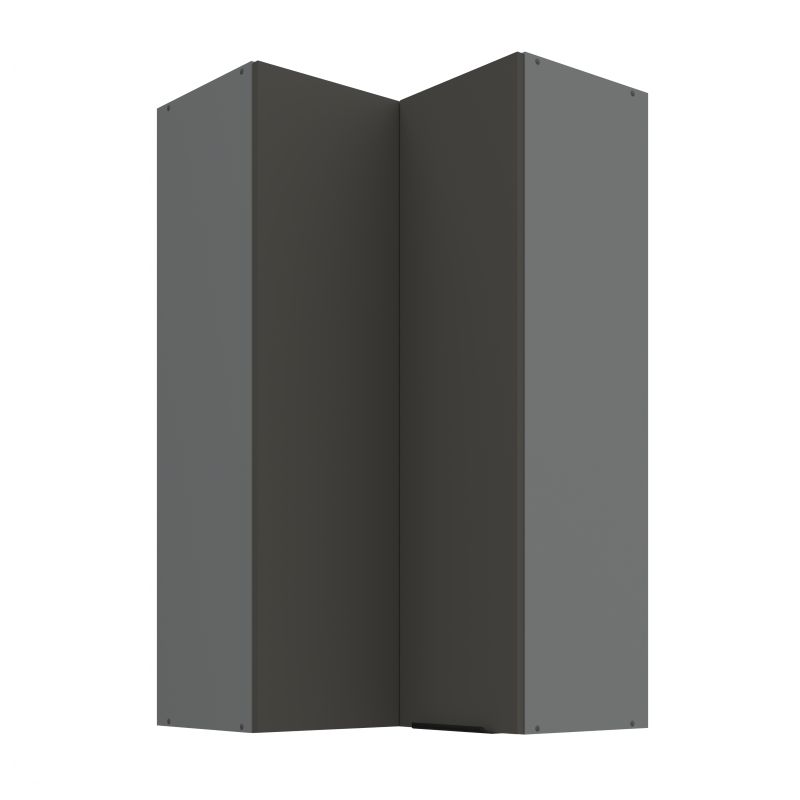 Horní rohová skříňka ARIA ANT GRAFIT 60x60 GN-108 2F (90°)