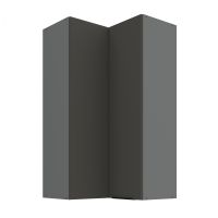 Horní rohová skříňka ARIA ANT GRAFIT 60x60 GN-108 2F (90°)