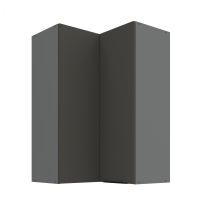 Horní rohová skříňka ARIA ANT GRAFIT 60x60 GN-90 2F (90°)