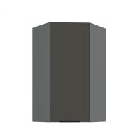 Horní rohová skříňka ARIA ANT GRAFIT 60x60 GN-108 1F (45°)