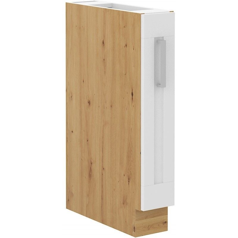 Spodní skříňka kargo koš LUNNA BÍLÁ / ARTISAN 15 D CARGO BB