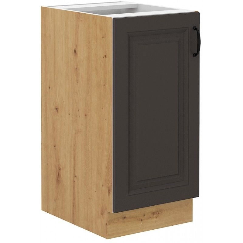 Spodní dřezová skříňka STILLO GRAPHITE / ARTISAN 50 ZL 1F BB