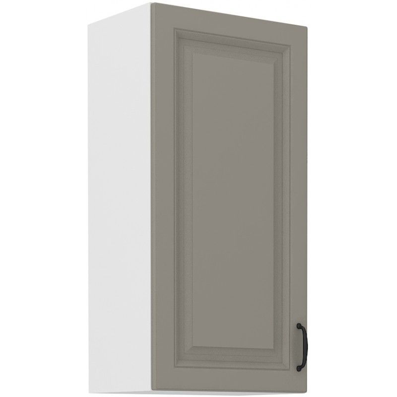 Horní skříňka STILLO SVĚTLE ŠEDÁ / BÍLÁ 45 G-90 1F