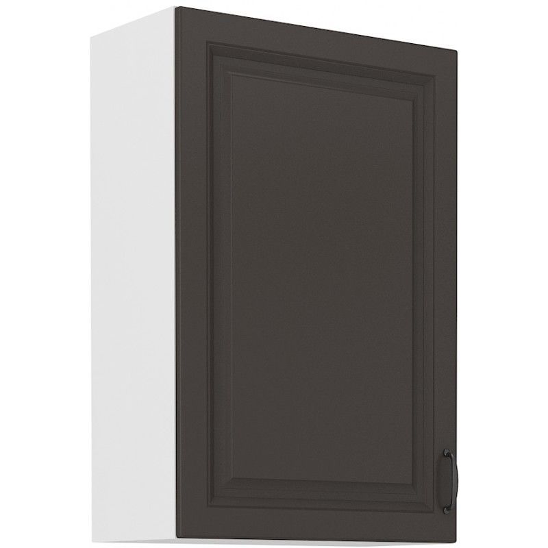 Vysoká horní skříňka STILLO GRAPHITE / BÍLÁ 60 G-90 1F