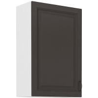 Vysoká horní skříňka STILLO GRAPHITE / BÍLÁ 60 G-90 1F