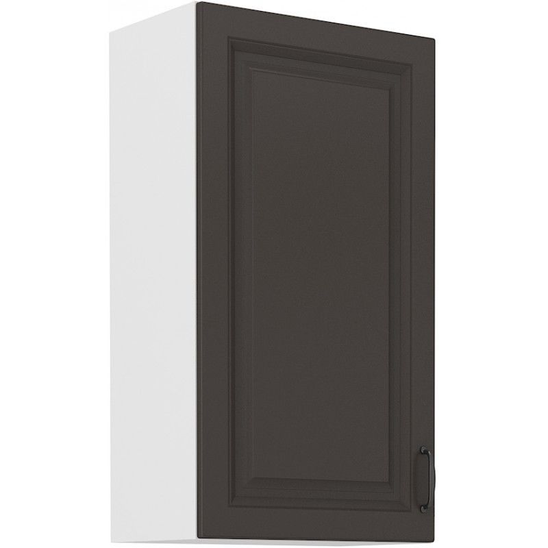 Vysoká horní skříňka STILLO GRAPHITE / BÍLÁ 50 G-90 1F