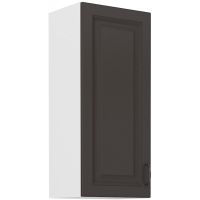 Vysoká horní skříňka STILLO GRAPHITE / BÍLÁ 40 G-90 1F
