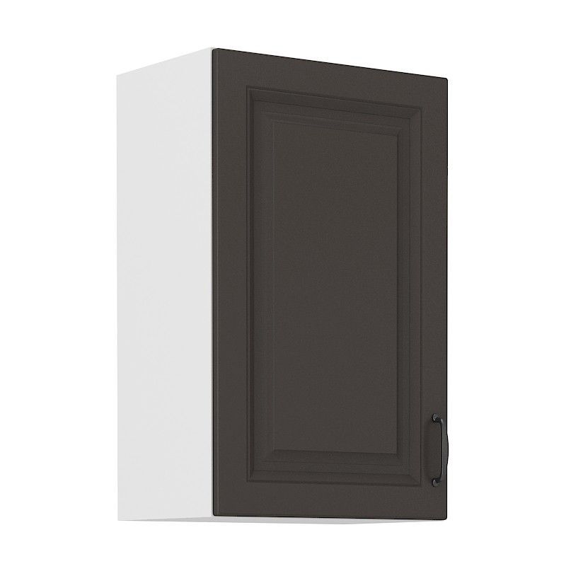 Horní skříňka STILLO GRAPHITE / BÍLÁ 45 G-72 1F