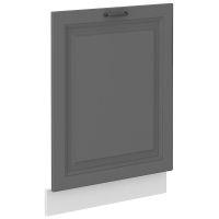 Dvířka na myčku STILLO TMAVĚ ŠEDÁ / BÍLÁ  ZM 713 x 596