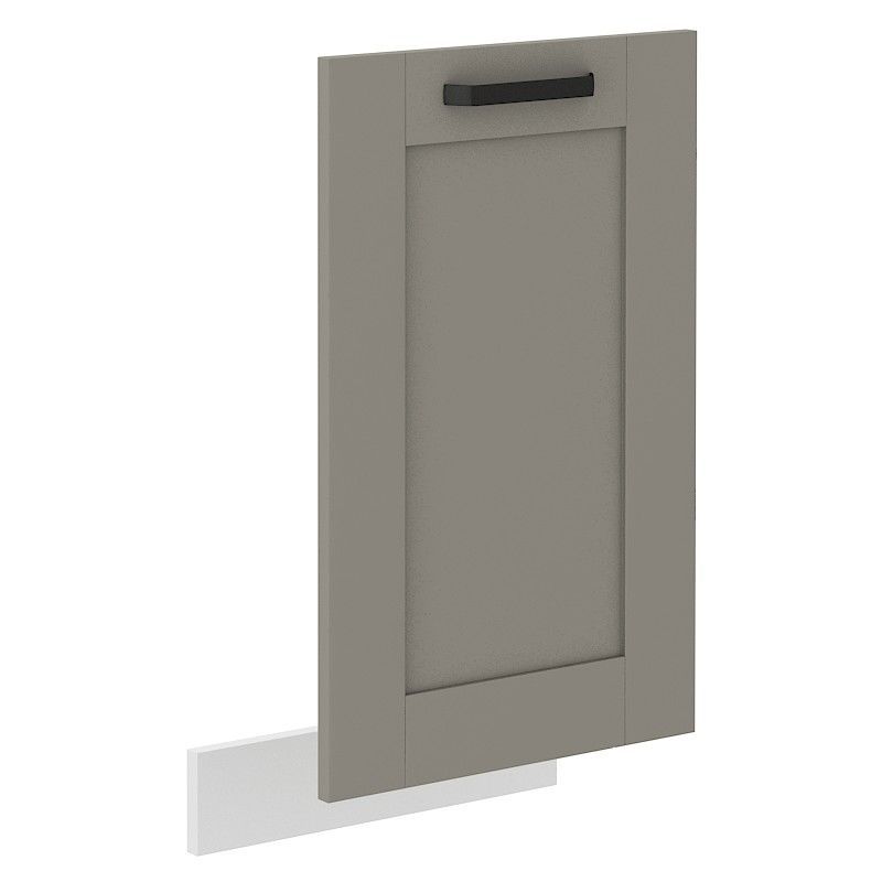 Dvířka na myčku LUNNA SVĚTLE ŠEDÁ / BÍLÁ  ZM 713 x 446