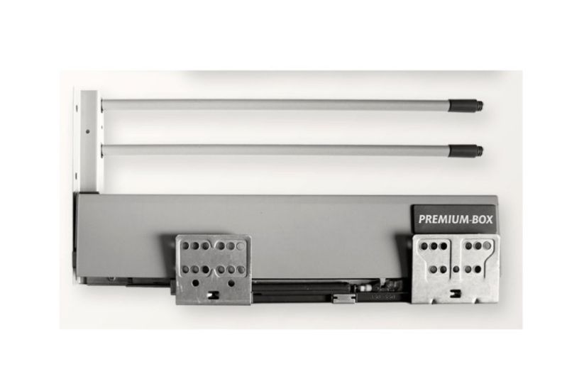 Vysoká skříň se zásuvkami LUNNA TMAVĚ ŠEDÁ / ARTISAN  60 DKS-210 3S 1F