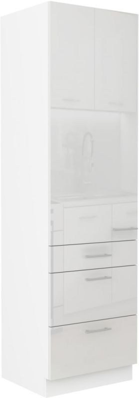 Potravinová skříň LARA WHITE 60 DKS-210 3S 1F
