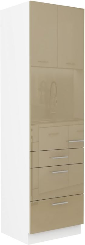 Potravinová skříň LARA CAPPUCINO 60 DKS-210 3S 1F