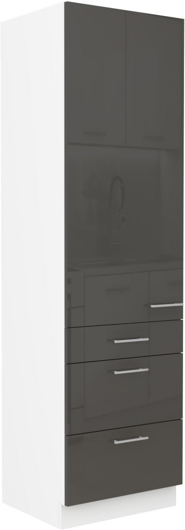Potravinová skříň LARA GREY 60 DKS-210 3S 1F