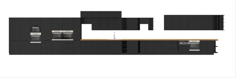 Spodní rohová skříňka SIENA 90x90 DN 2F BB
