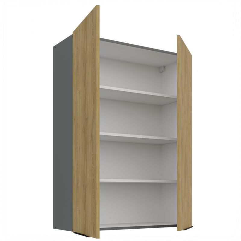 Horní skříňka CREMONA ANTRACIT 80 G-108 2F