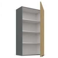 Horní skříňka CREMONA ANTRACIT 60 G-108 1F