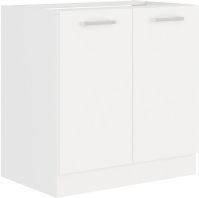 Spodní dřezová skříňka EKO VHITE 80 ZL 2F BB