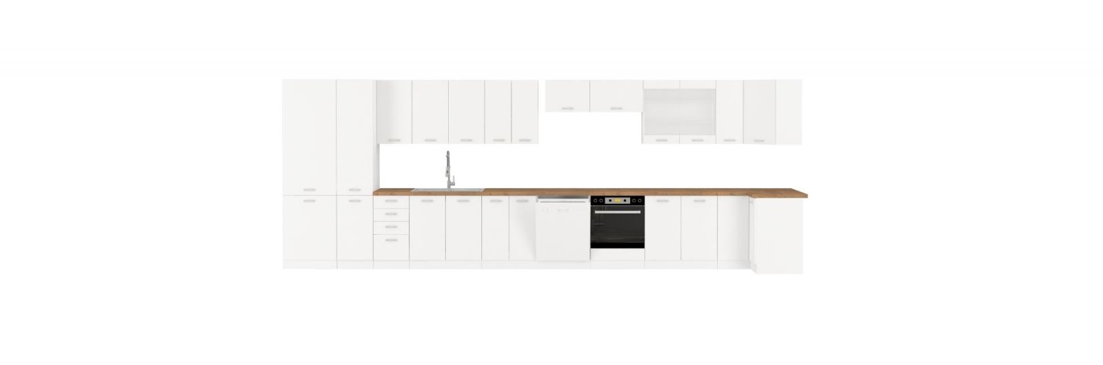 Dvířka na myčku EKO VHITE ZM 570 x 446