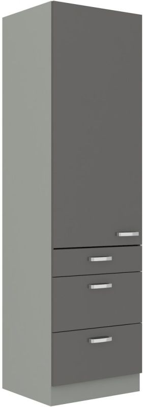 Vysoká skříň se zásuvkami GREI 60 DKS-210 3S 1F