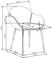 Jídelní židle K304