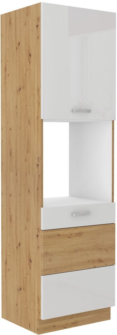 Vysoká skříň na vestavnou troubu ARTTISAN BÍLÁ 60 DP-210 2F