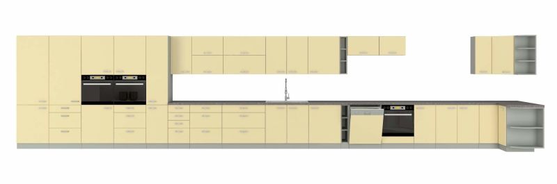 Horní otevírací plná skříňka CARMEN 80 G-72 2F