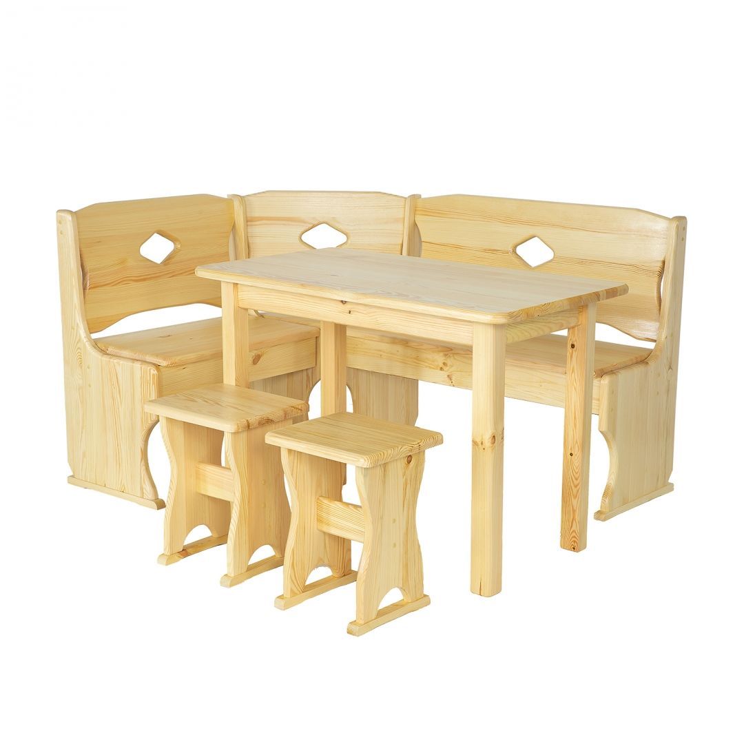 Jídelní set s rohovou lavicí II