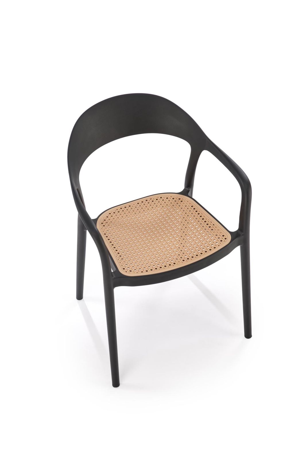 Jídelní židle K530 černá/přírodní
