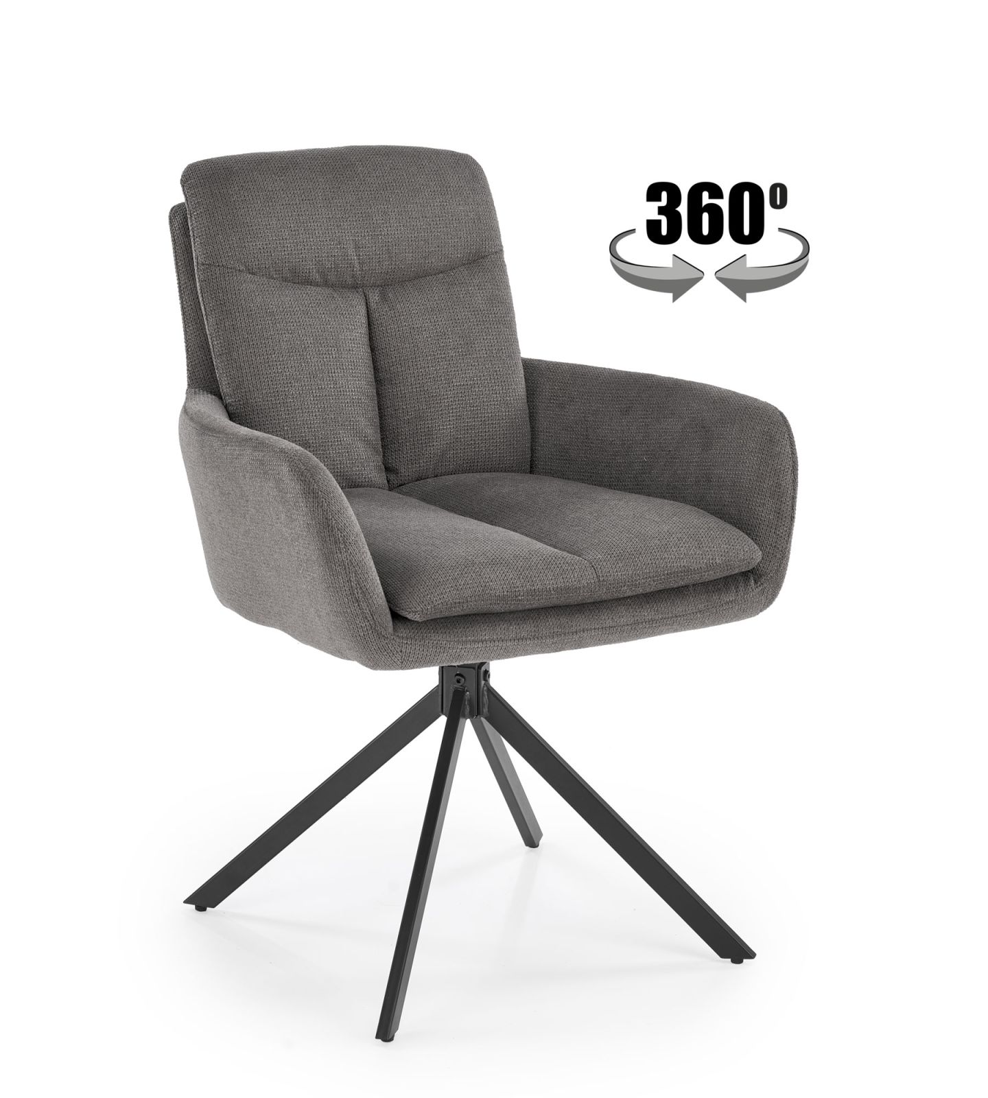 Jídelní židle K536 šedá