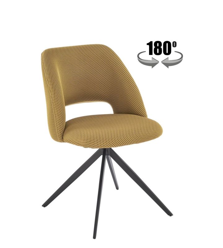 Jídelní židle K546 hořčicová