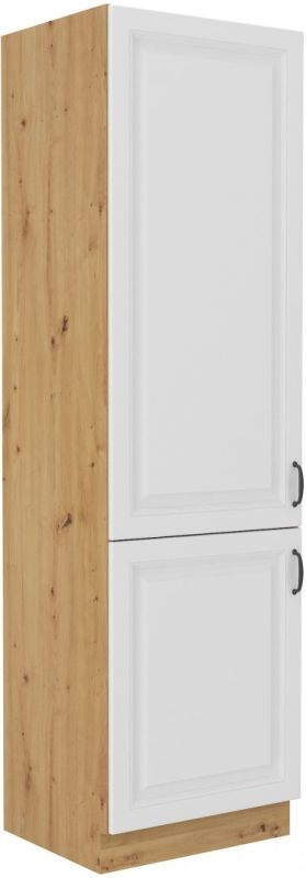 Vysoká potravinová skříň STILLO BÍLÁ / ARTISAN 60 DK-210 2F