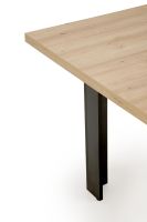 Jídelní stůl BAGIO dub artisan/černý